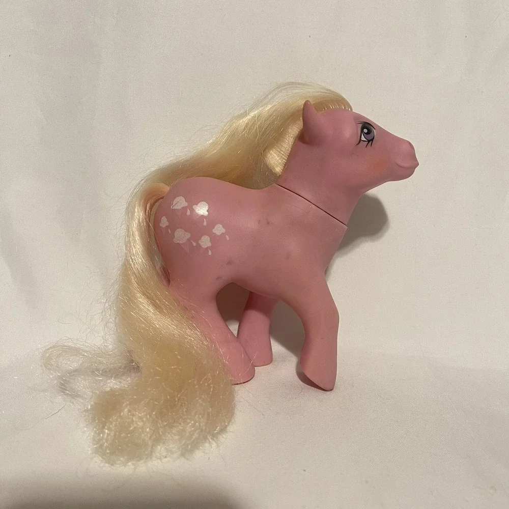 Vintage 1984 My Little Pony G1 Lickety Split Hasbro Pink W/‎ Ice Cream Cones